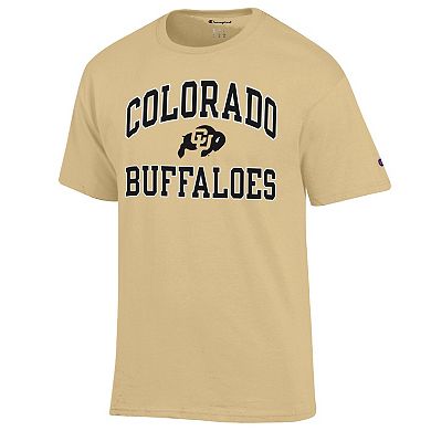Men's Champion Gold Colorado Buffaloes High Motor T-Shirt