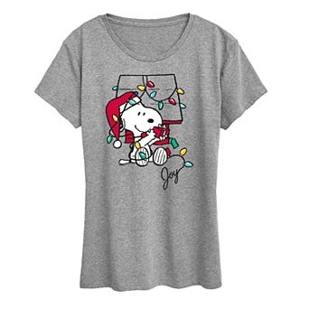 Women's Peanuts Snoopy Joyful Moment Graphic Tee
