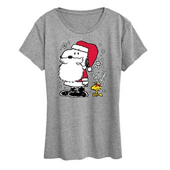 Women's Peanuts Snoopy & Woodstock Graphic Tee
