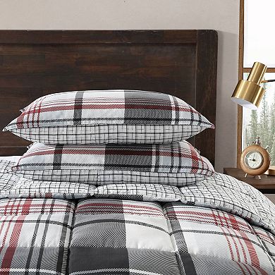 Eddie Bauer Normandy Plaid Reversible Comforter Set