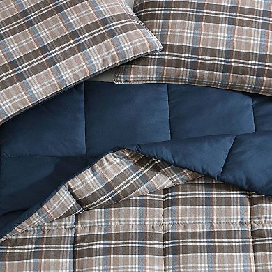 Eddie Bauer Rugged Plaid Reversible Comforter Set