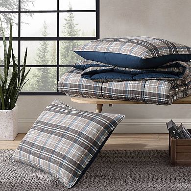 Eddie Bauer Rugged Plaid Reversible Comforter Set