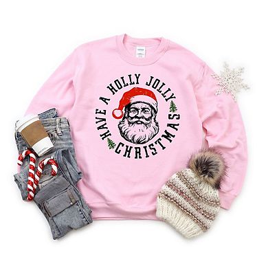 Holly Jolly Santa Sweatshirt