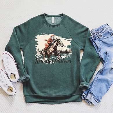Howdy Christmas Bella Canvas Sweatshirt
