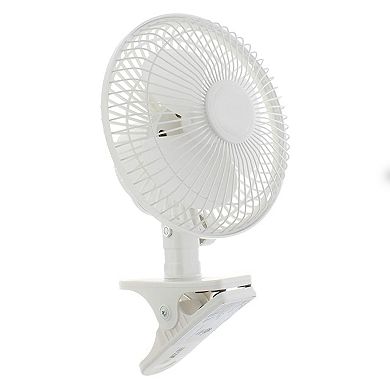 Optimus 6 In. Convertible Personal Clip-On/ Table Fan