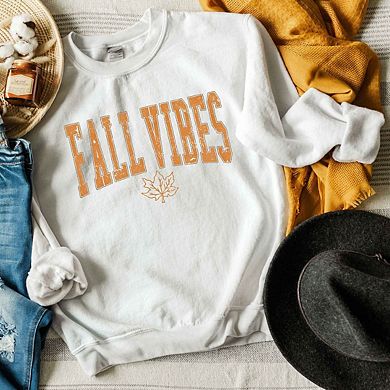 Fall Vibes Leaf Sweatshirt