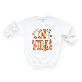 Cozy Vibes Distressed Sweatshirt