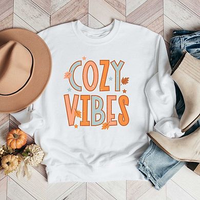 Cozy Vibes Distressed Sweatshirt