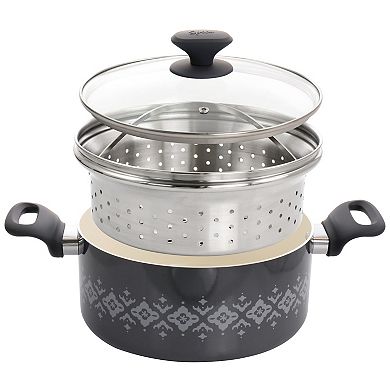 Spice By Tia Mowry Savory Saffron 16 Piece Ceramic Nonstick Cookware Set