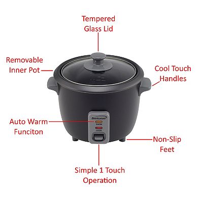 Brentwood 4 Cup Rice Cooker