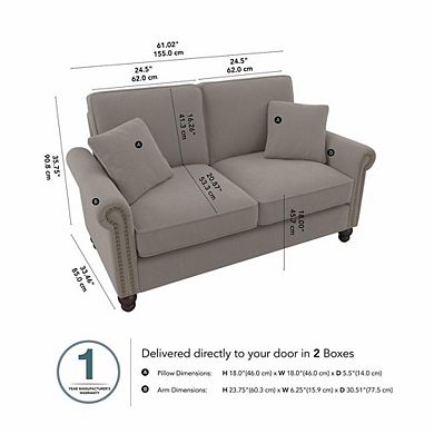 Coventry 61W Loveseat