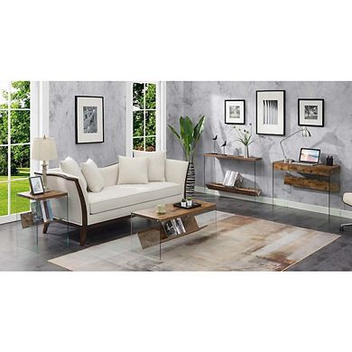 Convenience Concepts SoHo V Console Table with Shelf