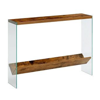 Convenience Concepts SoHo V Console Table with Shelf