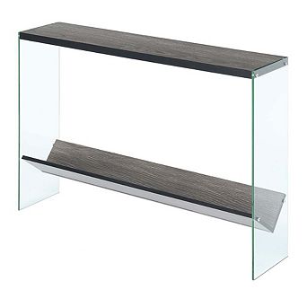 Convenience Concepts SoHo V Console Table with Shelf