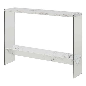 Convenience Concepts SoHo V Console Table with Shelf