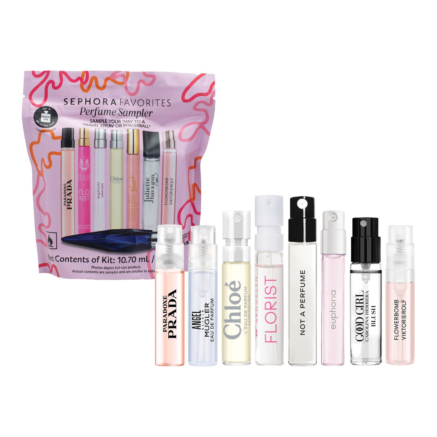 Sephora Favorites Travel Spray Perfume Sampler Set With Redeemable