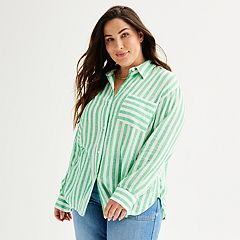 PLUSSAIZ SONOMA RAYON SHIRT, Women's Fashion, Tops, Shirts on Carousell