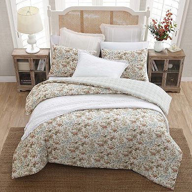 Laura Ashley Bramble Floral Comforter Set