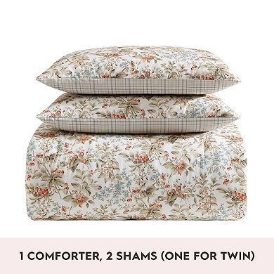 Laura Ashley Bramble Floral Comforter Set