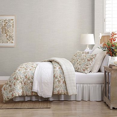 Laura Ashley Bramble Floral Comforter Set