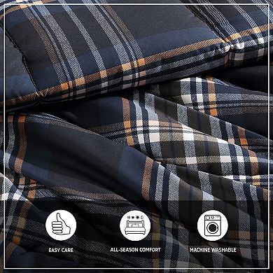 Wrangler City Flats Plaid Comforter Set