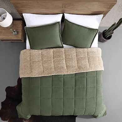 Wrangler Legendary Green Reversible Comforter Set