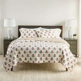 Sonoma Goods For Life® Caledonia Pick Stitch Embroidered Quilt or Sham