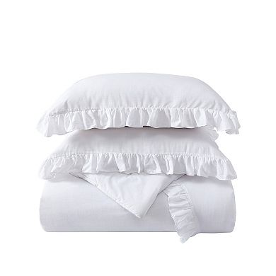 Stone Cottage Larissa Comforter Set With Ruffled Shams