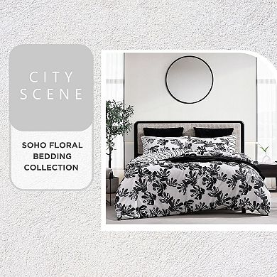 City Scene Soho Floral Duvet Cover Set
