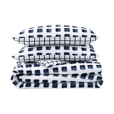 City Scene Urban Shibori Duvet Cover Set