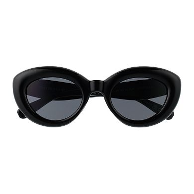 Women's Cali Blue Bubble Cat Eye Sunglasses
