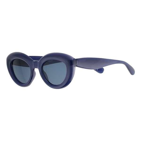 Women's Cali Blue Bubble Cat Eye Sunglasses