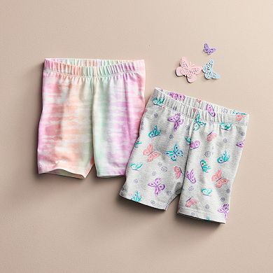 Baby & Toddler Girl Jumping Beans Printed Biker Shorts