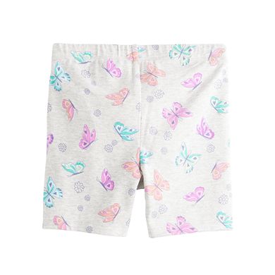 Baby & Toddler Girl Jumping Beans Printed Biker Shorts