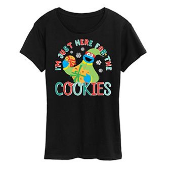 Women's Sesame Street For The Cookies Graphic Tee