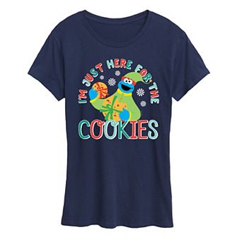 Women's Sesame Street For The Cookies Graphic Tee