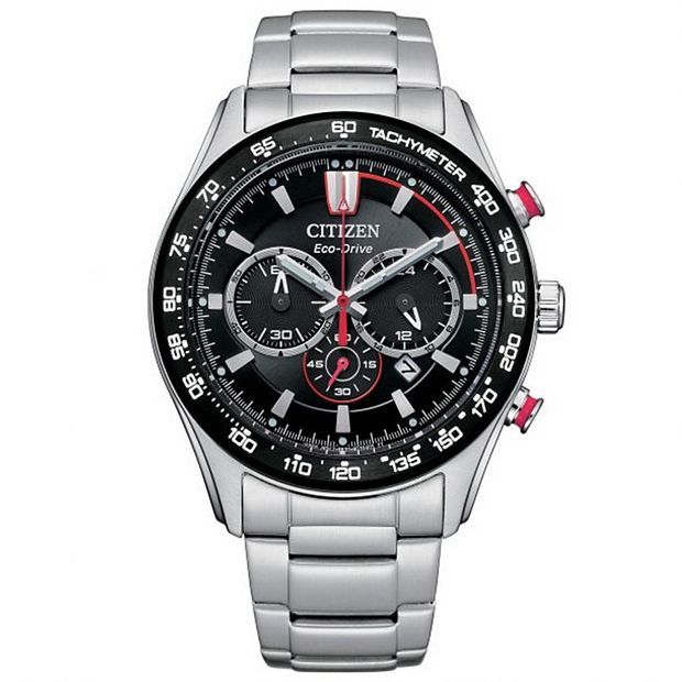 Citizen Men's Eco-Drive Weekender Stainless Steel Chronograph