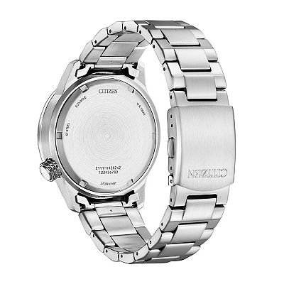 Citizen Men's 43mm Eco-Drive Avion Stainless Steel Bracelet Watch