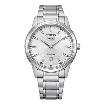 Citizen Men's Eco-Drive Classic Stainless Steel Bracelet Watch