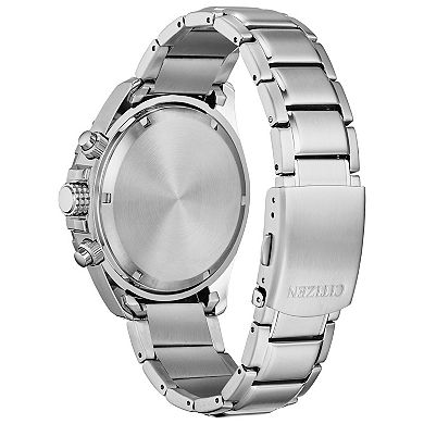Citizen Men's Eco-Drive Brycen Stainless Steel Chronograph Bracelet Watch