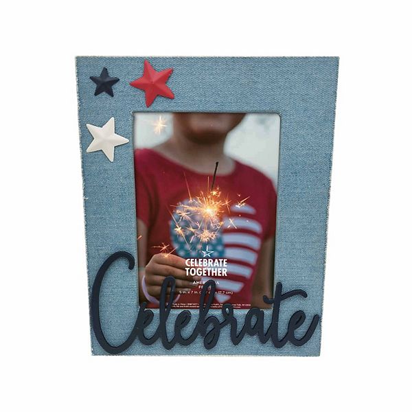 Celebrate Together™ Americana Celebrate 5" x 7" Frame - Multi