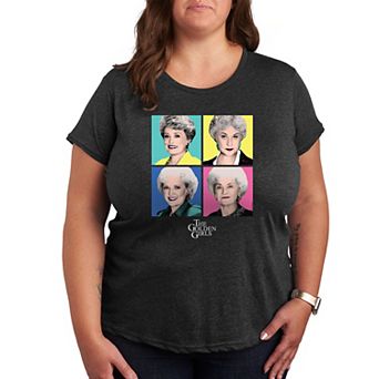 Plus Golden Girls Pop Art Graphic Tee
