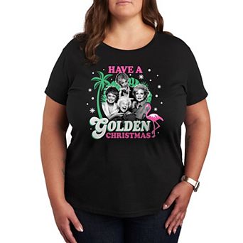 Plus Golden Girls Golden Christmas Graphic Tee