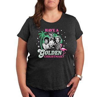Plus Golden Girls Golden Christmas Graphic Tee