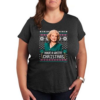 Plus Golden Girls White Christmas Graphic Tee