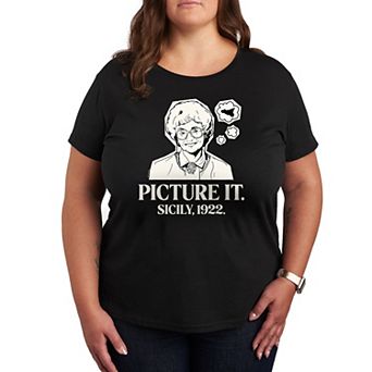Plus Golden Girls Picture It Sicily Graphic Tee