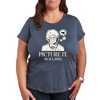 Plus Golden Girls Picture It Sicily Graphic Tee