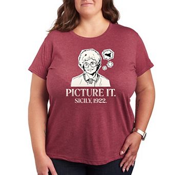 Plus Golden Girls Picture It Sicily Graphic Tee