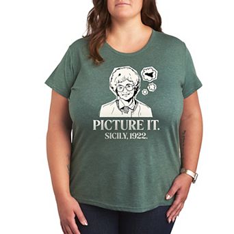 Plus Golden Girls Picture It Sicily Graphic Tee