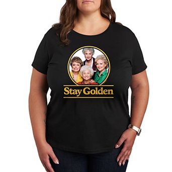 Plus Golden Girls Stay Golden Group Graphic Tee